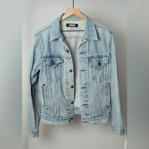 Reformation oversized denim jacket